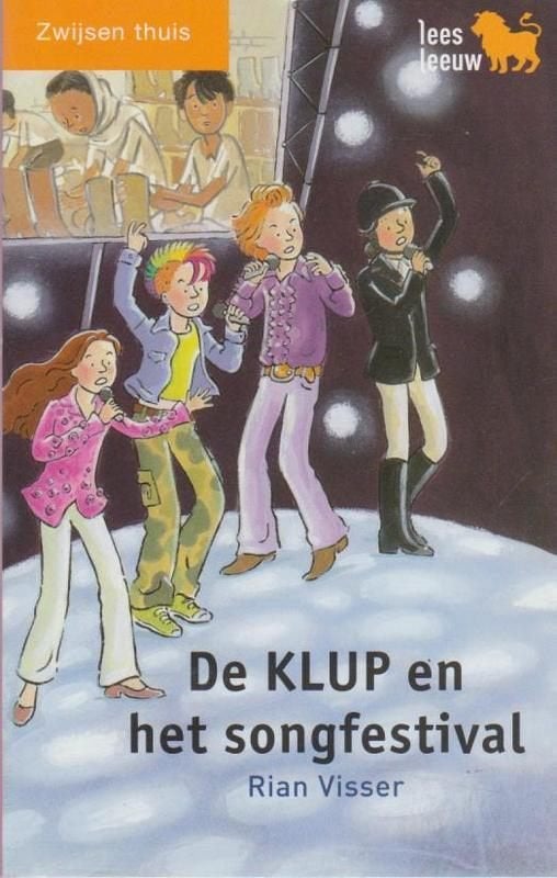 Rian Visser # De KLUP en het songfestival (groep 6), Boeken, Ophalen of Verzenden, Zo goed als nieuw, Rian Visser, Fictie algemeen