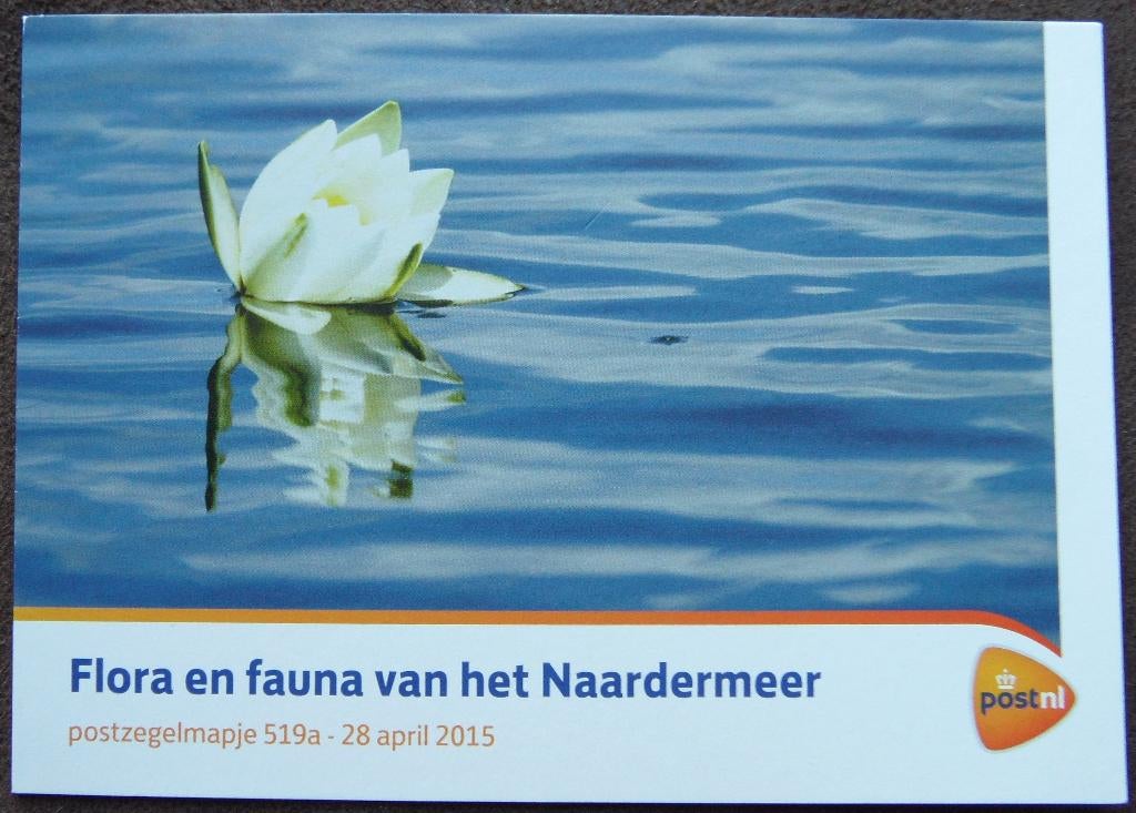 Postzegelmapje 519a - Flora en Fauna Naardermeer, Ophalen of Verzenden, Postfris