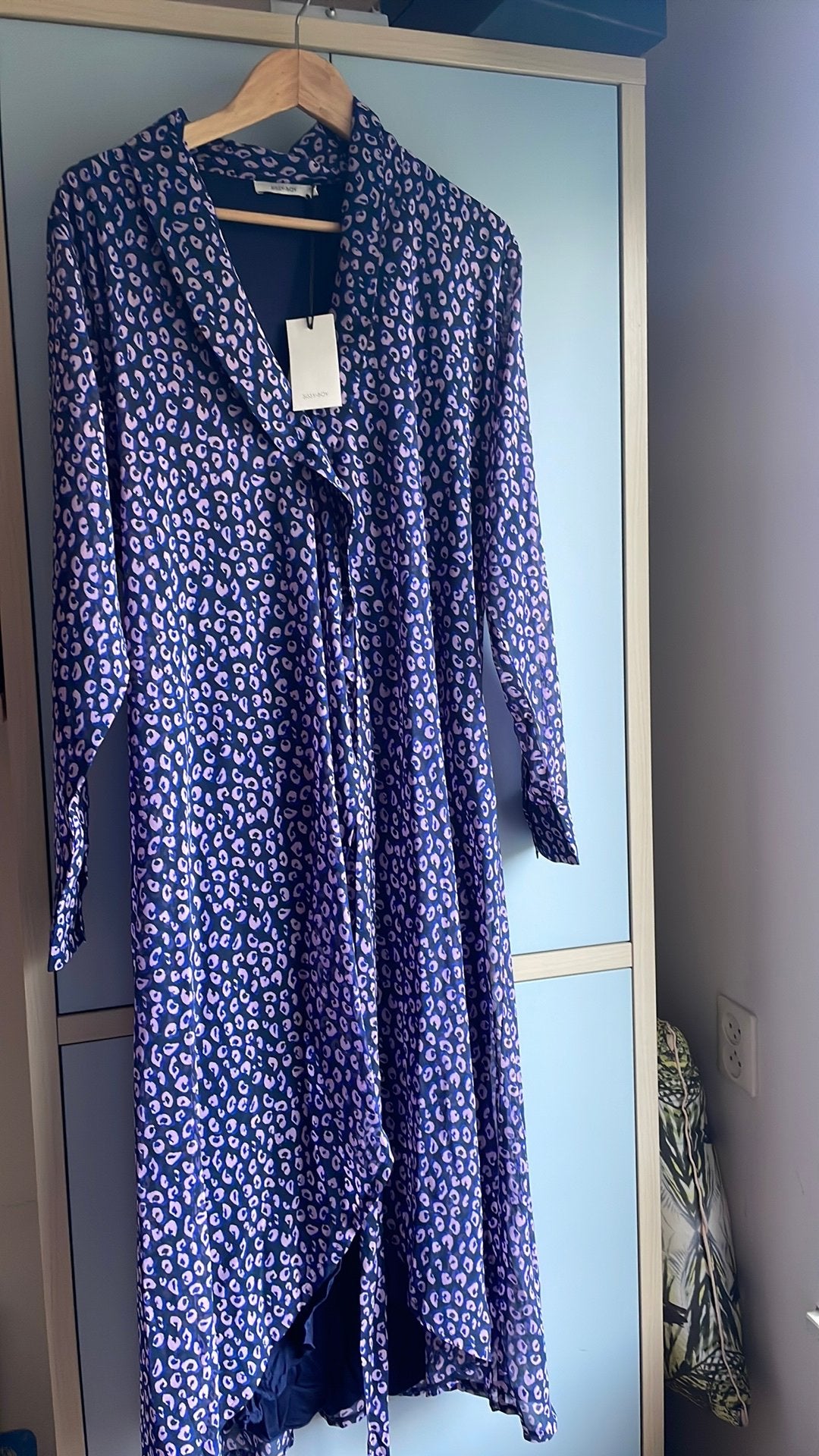 Sissy- Boy overslagjurk xl NIEUW, Blauw, Maat 46/48 (XL) of groter, Nieuw, Ophalen of Verzenden
