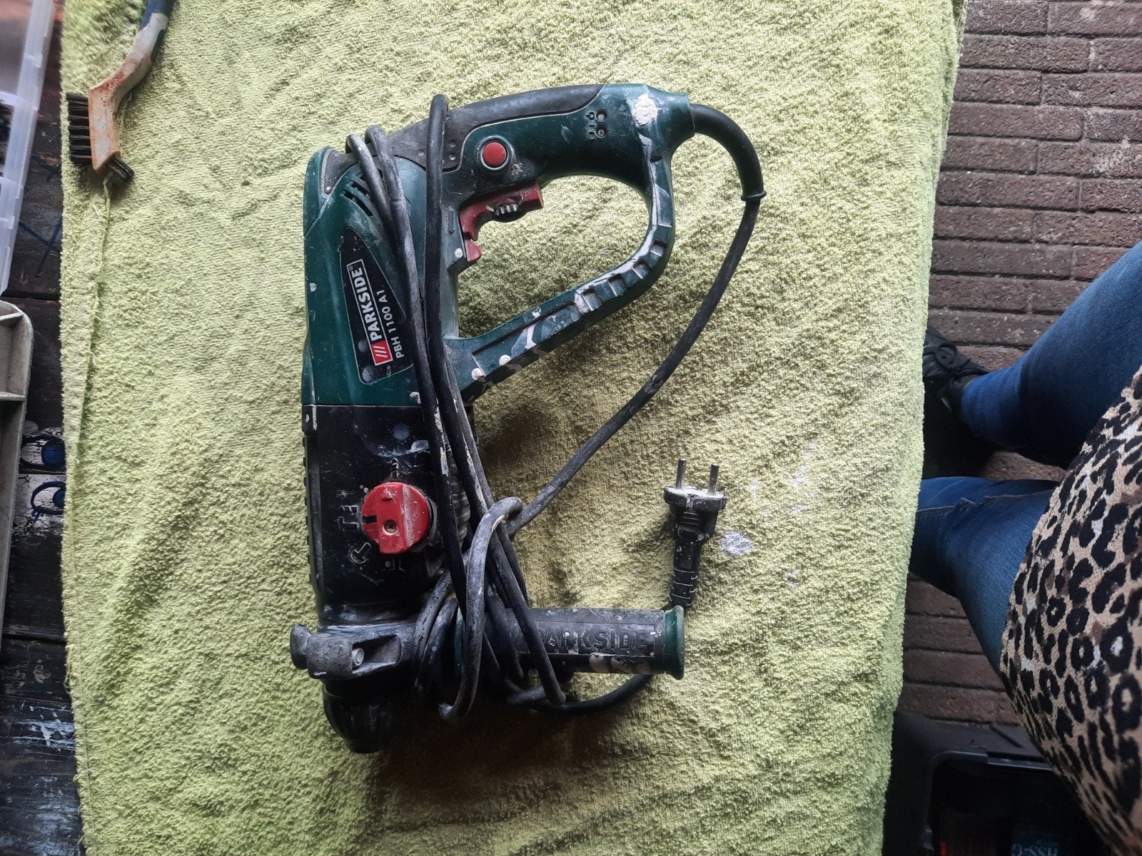 Klopboormachine, Ophalen of Verzenden, Gebruikt, Boormachine