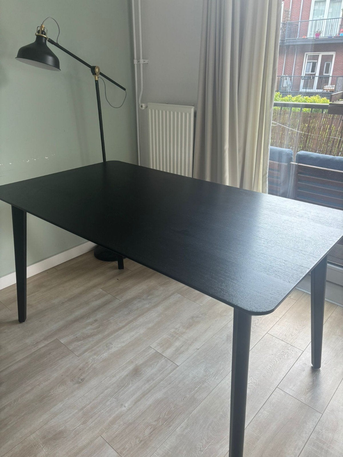 LISABO (eet)tafel, Huis en Inrichting, Tafels | Eettafels, Gebruikt, 50 tot 100 cm, Rechthoekig, Ophalen