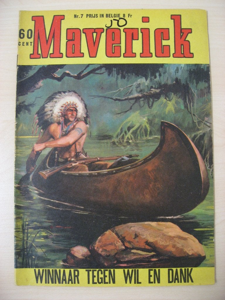 Maverick. Nr 7 Winnaar tegen wil en dank., Eén stripboek, Ophalen of Verzenden, Gelezen