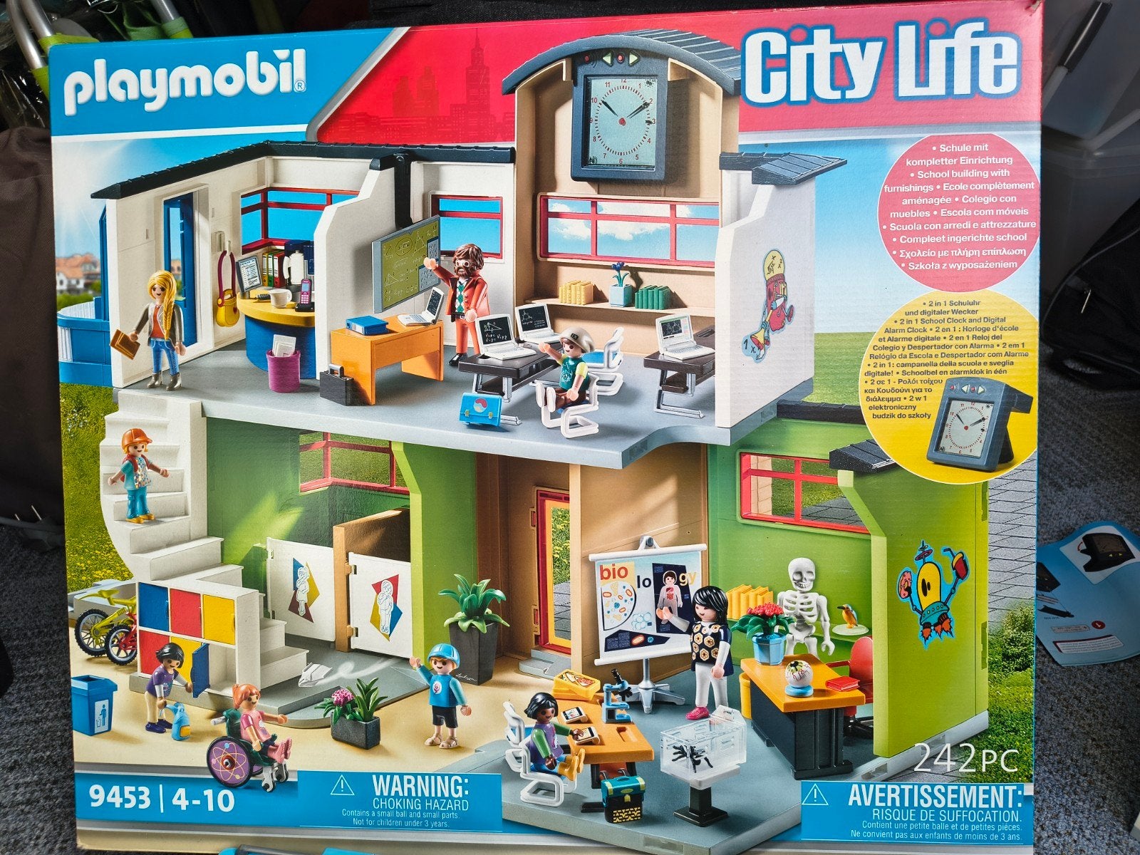 Playmobil City Life School (9453) - Grotendeels compleet, Ophalen of Verzenden, Gebruikt, Jongen of Meisje