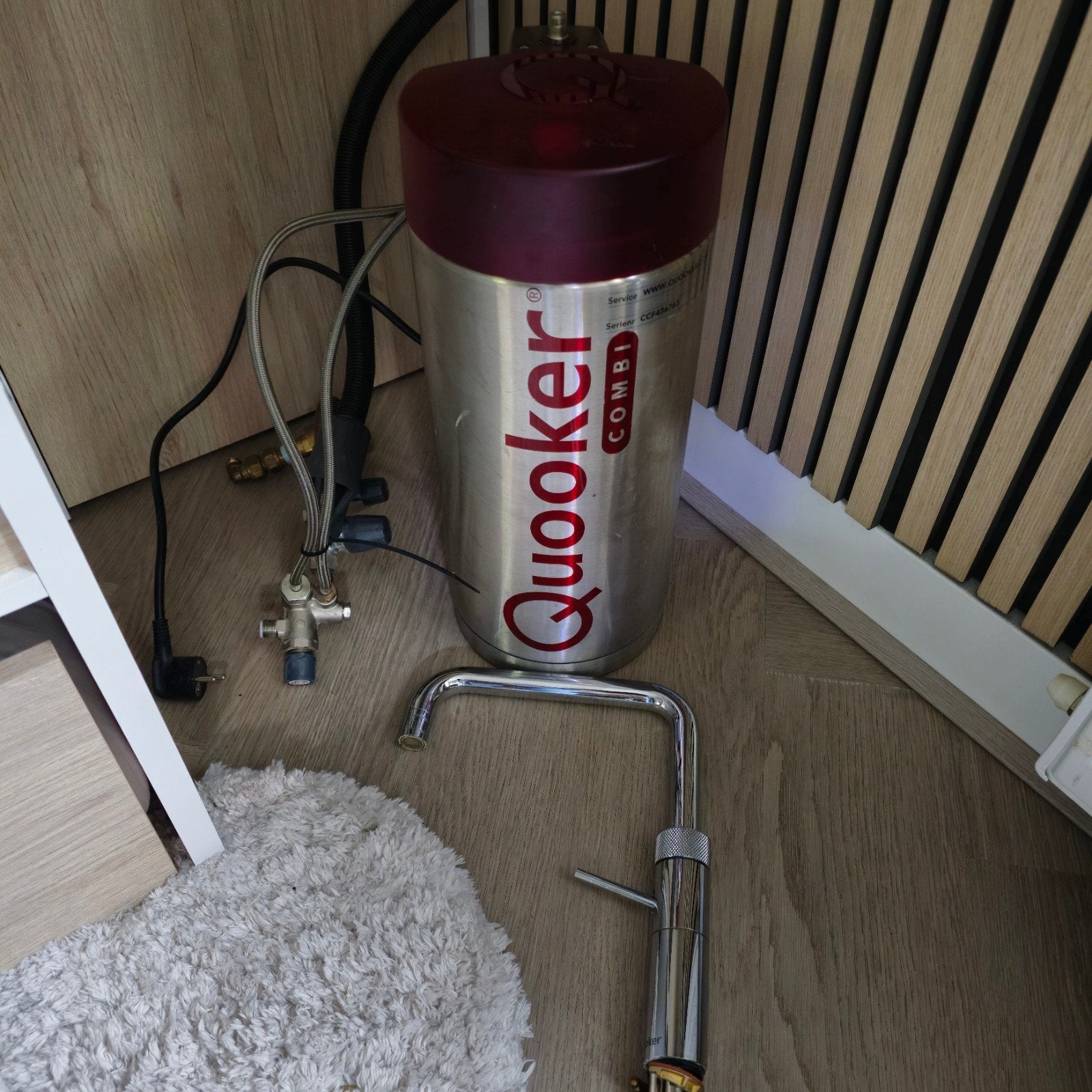 Quooker Combi 7L met kraan 3in1, Minder dan 20 liter, Ophalen of Verzenden, Zo goed als nieuw, Boiler