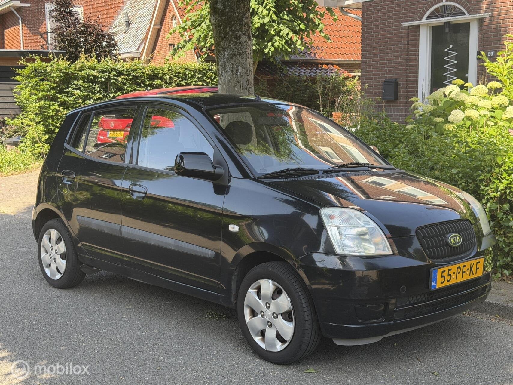 Kia Picanto 1.1 EX 5-deurs 2 sleutels boekjes 97.000km, Stof, Gebruikt, 4 cilinders, Airbags