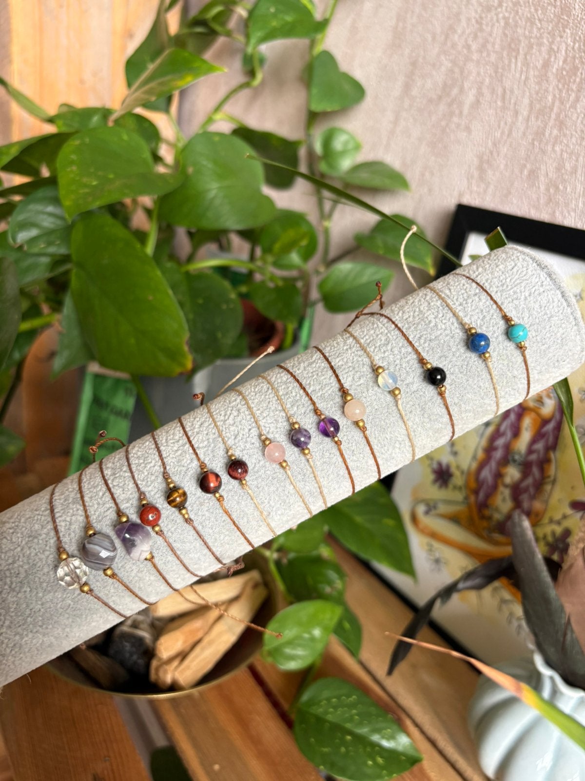 Schattige handgemaakte armbandjes, Sieraden, Tassen en Uiterlijk, Armbanden, Verzenden, Nieuw, Overige materialen, Met edelsteen