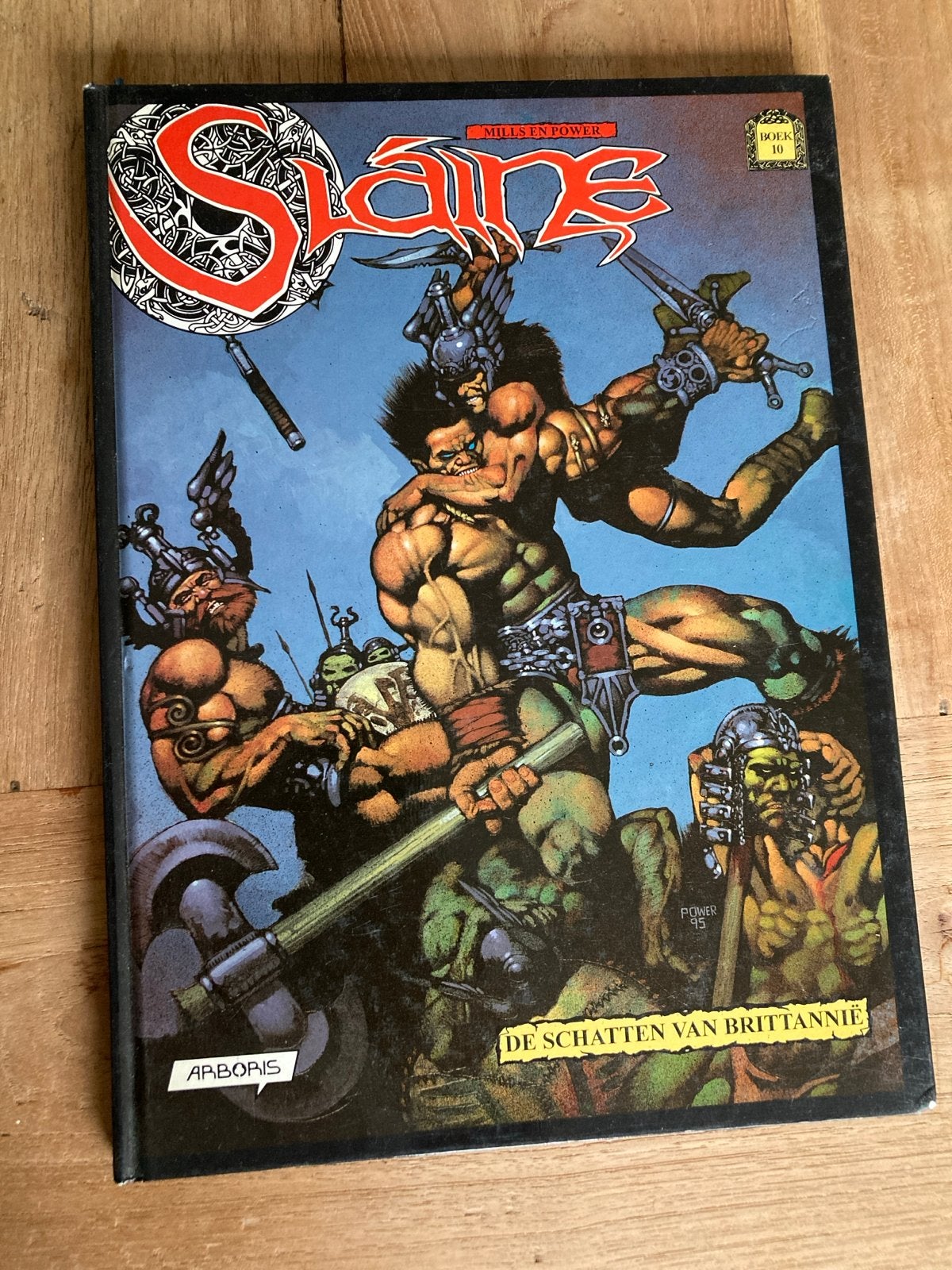Sláine: De Schatten van Brittannië - Stripboek, Eén stripboek, Ophalen of Verzenden, Gelezen