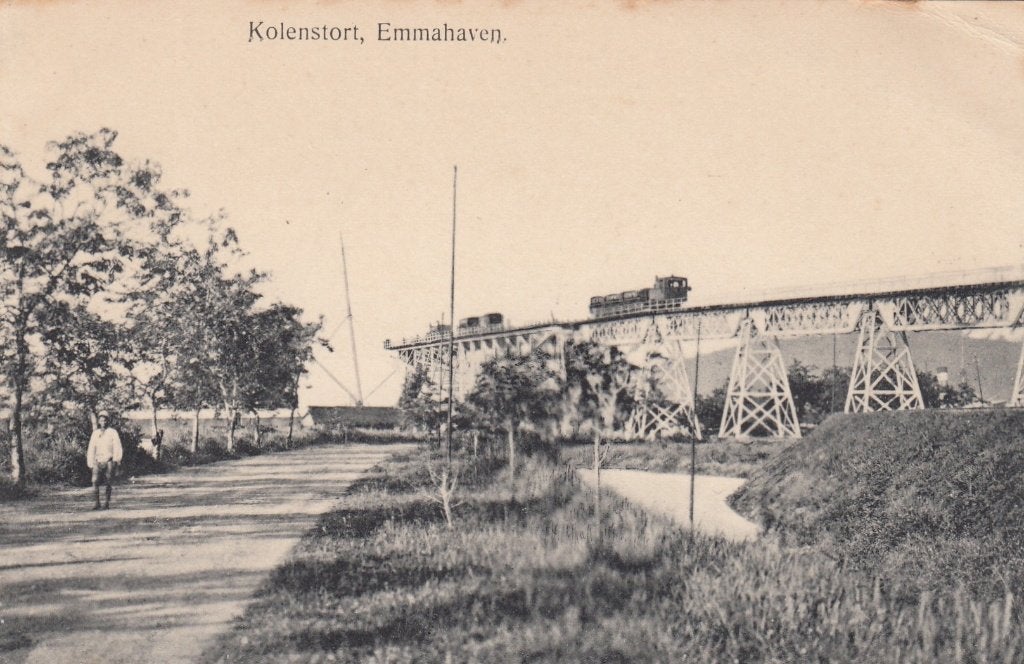 Ned.Indie - Padang - Kolenstort Emmahaven, Verzamelen, Verzenden, Voor 1920, Ongelopen, Buiten Europa