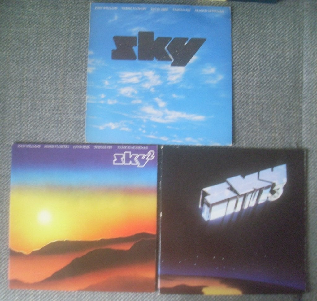 Sky - 1 / 2 / 3 (3 LP's) John Williams (Prog Rock), Inclusief binnenhoes, Ophalen of Verzenden, 12 inch, Progressive Rock
