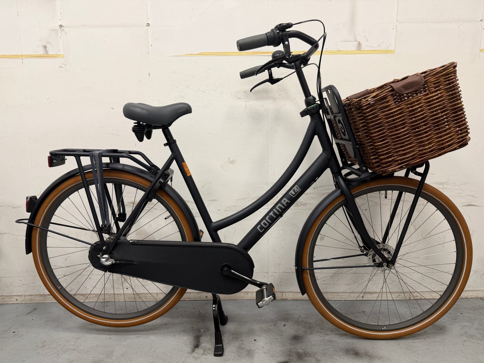 Cortina U4 Transportfiets Dames - Mat goed als Nieuwe, 26 inch of meer, Ophalen of Verzenden, Zo goed als nieuw, Handrem