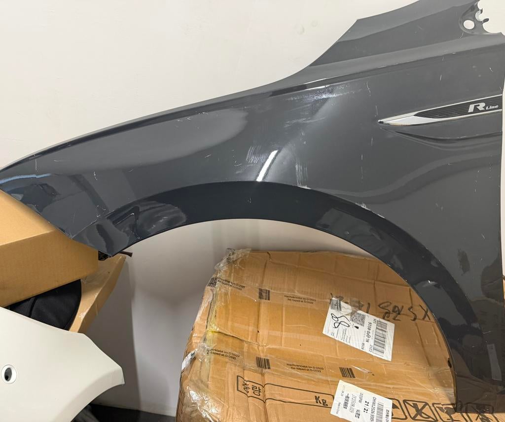 Vw polo 2g orginele voor scherm spatbord rechts gti R-Line, Auto-onderdelen, Ophalen, Volkswagen, Spatbord