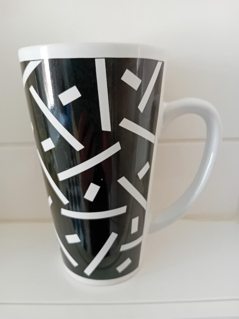 NIEUW zware mok/beker van L. Dake en Zn. hoogte 6 cm, Huis en Inrichting, Keuken | Servies, Ophalen, Nieuw, Overige stijlen, Kop(pen) en/of Schotel(s)