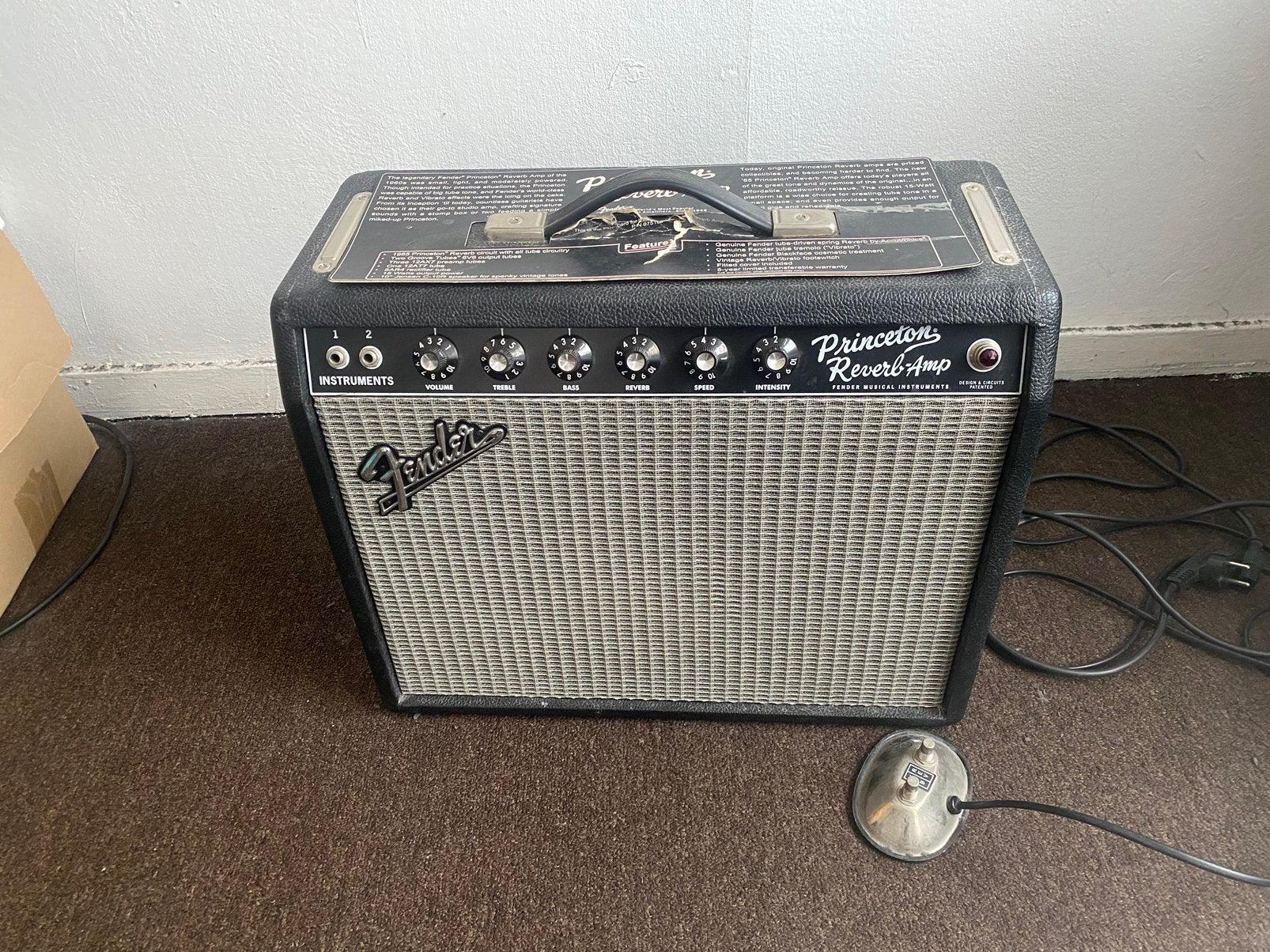 Fender princeton reverb amp, Ophalen, Zo goed als nieuw, Minder dan 50 watt