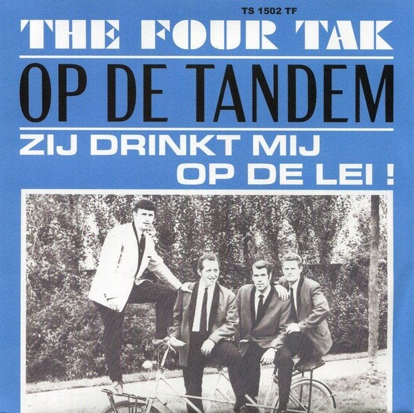 Nieuwpersingen vinylsingles de four tak gezocht, Cd's en Dvd's, Ophalen of Verzenden, Zo goed als nieuw, Overige formaten, Levenslied of Smartlap