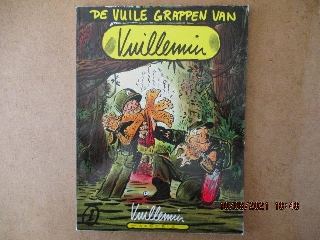 adv4193 vuillemin, Eén stripboek, Ophalen, Gelezen