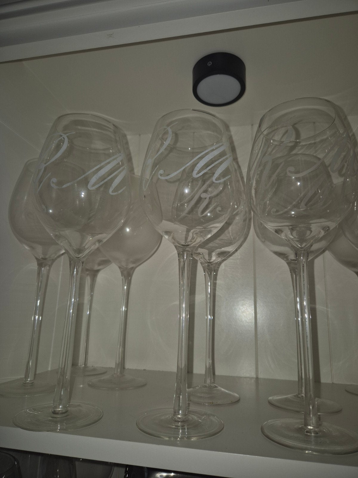 Riviera Maison wijnglazen - 10 stuks, Ophalen of Verzenden, Gebruikt, Transparant, Glas