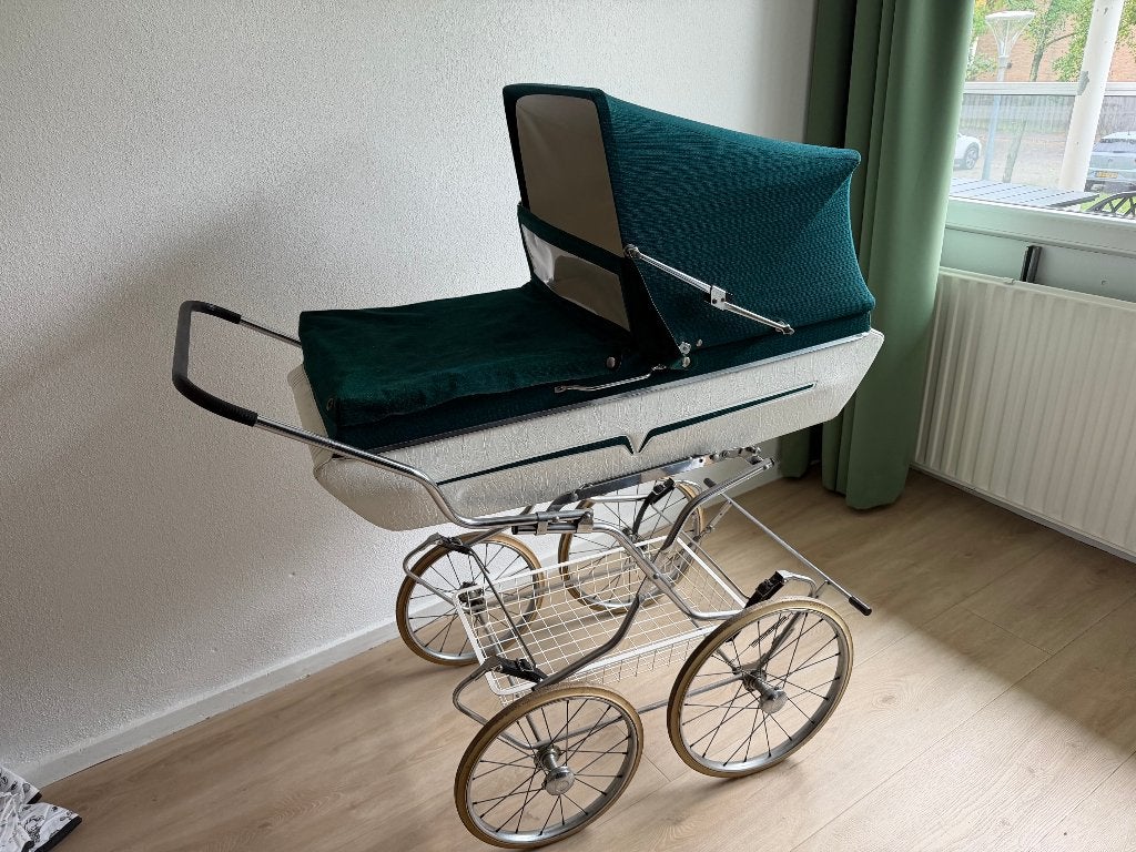 Vintage kinderwagen, Kinderen en Baby's, Gebruikt, Combiwagen, Met reiswieg, Ophalen