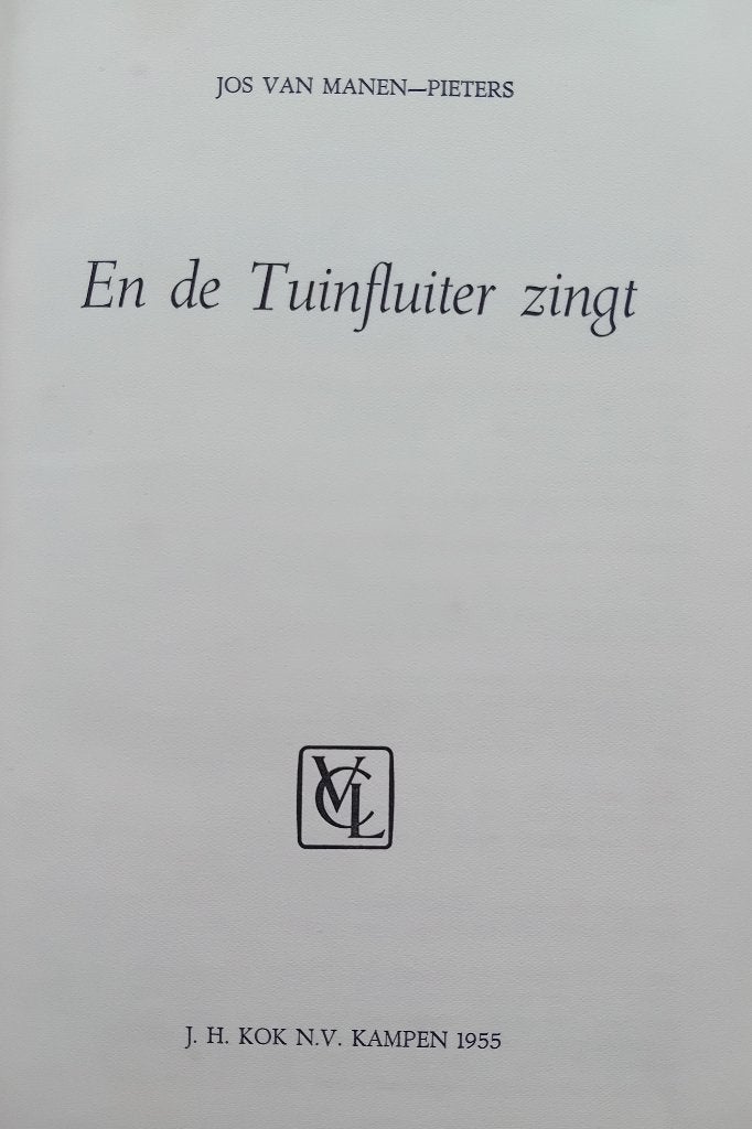 En de tuinfluiter zingt, Boeken, Ophalen, Gelezen, Gelderland