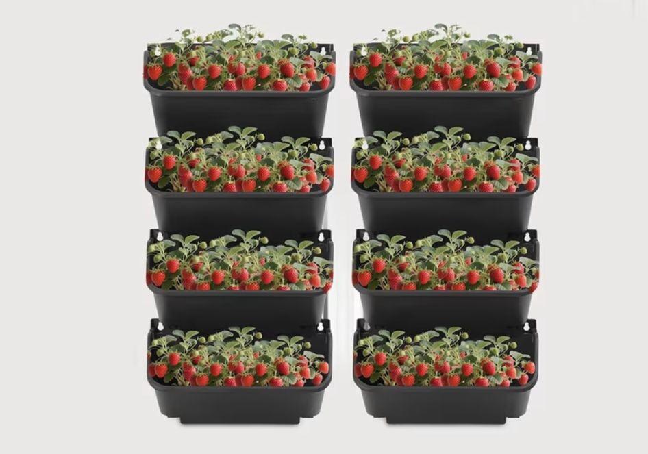 Planten (aardbei, planten of kruiden)24 bakken, Kunststof, Minder dan 30 cm, Minder dan 60 cm, Nieuw