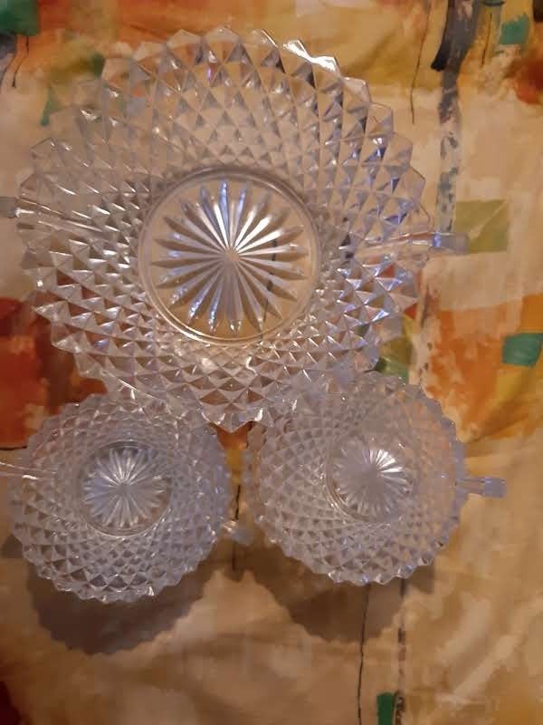 Vintage dessert/ punch set, Ophalen of Verzenden