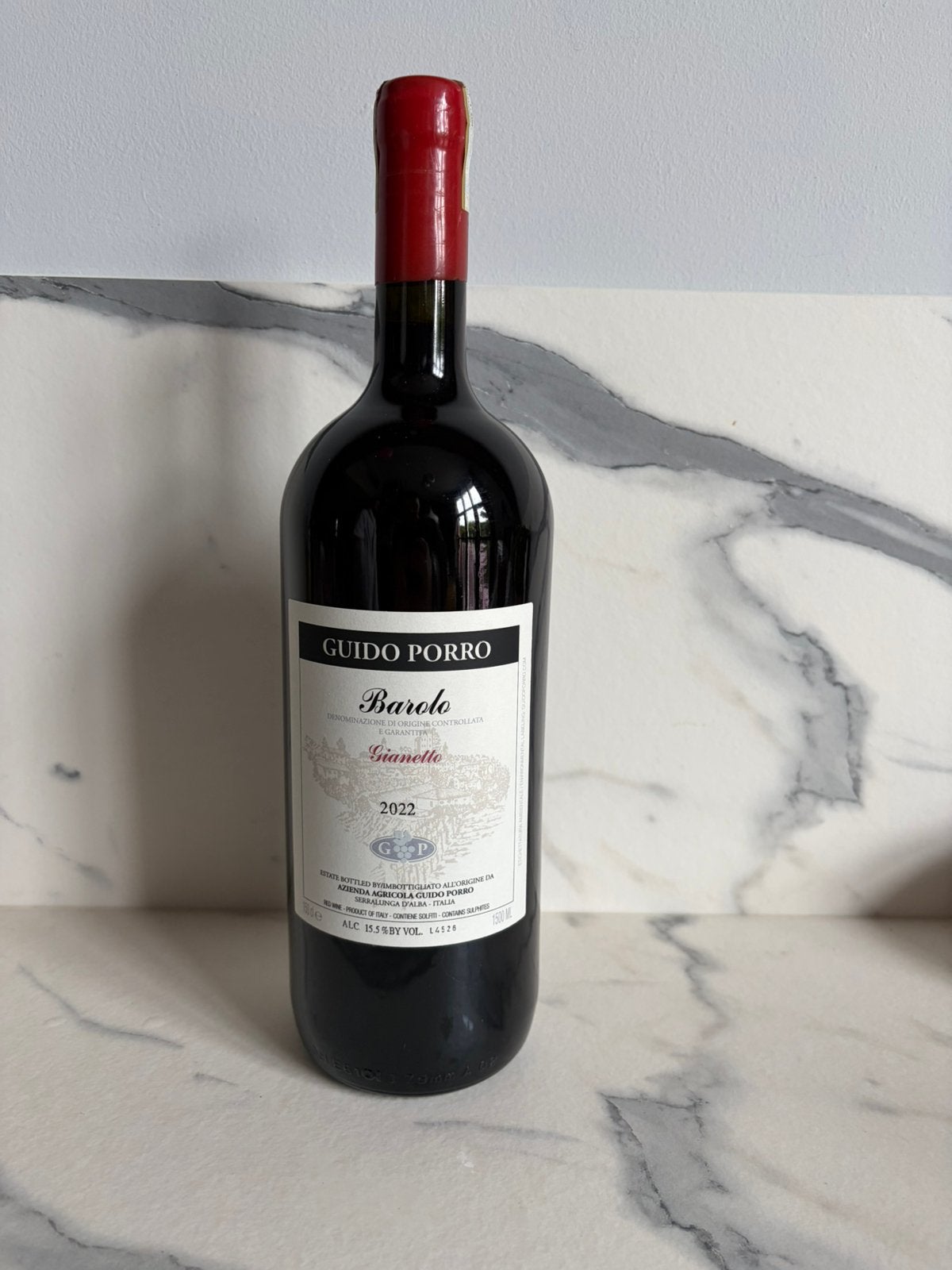 Guido Porro Barolo Gianetto Magnum 2022, Ophalen, Nieuw, Italië, Rode wijn