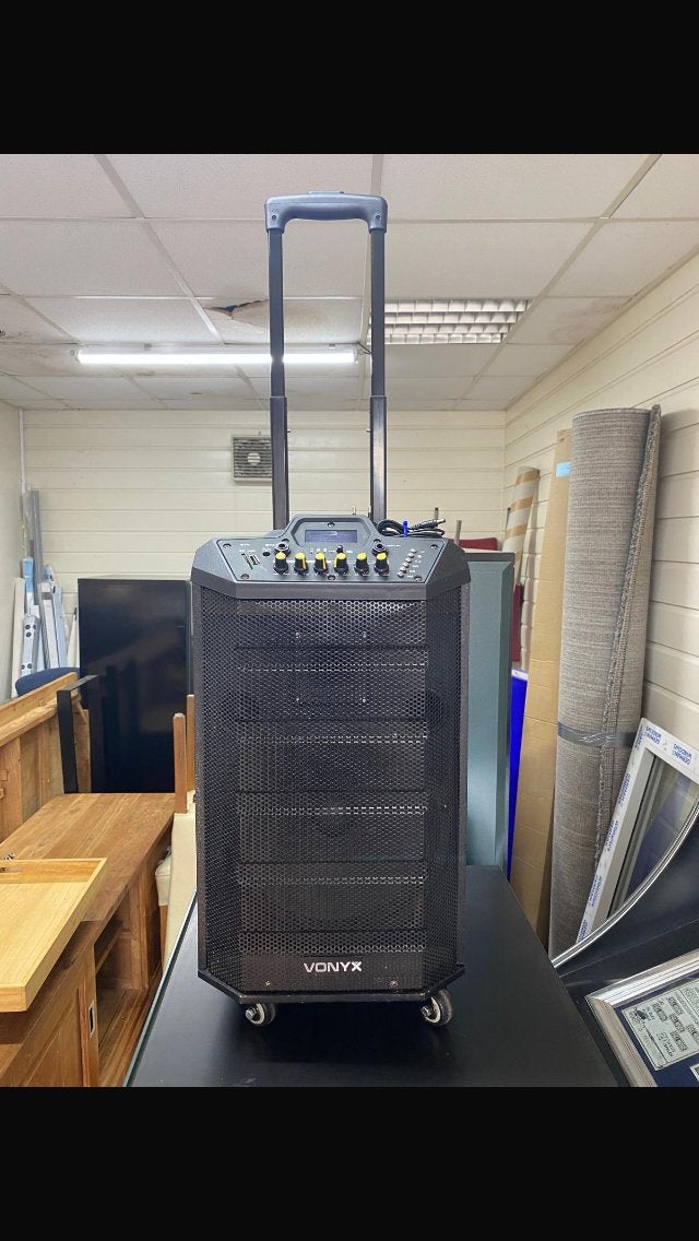 Bluetooth mobiele speaker Vonyx VPS10, Party speaker, Ophalen of Verzenden, Zo goed als nieuw, Bluetooth