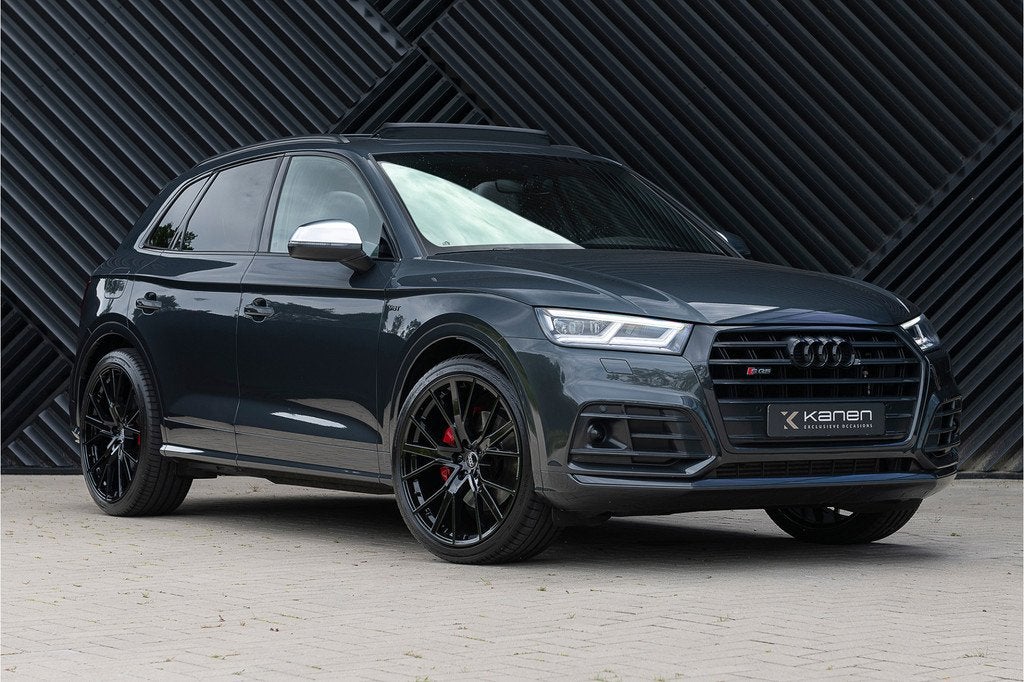 Audi SQ5 3.0 TFSI Quattro ACC Pano Luchtv. Massage RSseats H, Auto's, Audi, Bedrijf, Te koop, SQ5, 4x4, ABS, Achteruitrijcamera