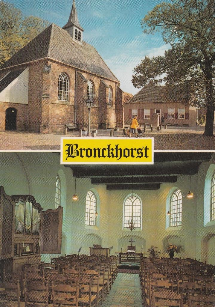 BRONKHORST Ned. Herv. Kapel, Verzenden, 1960 tot 1980, Ongelopen, Gelderland