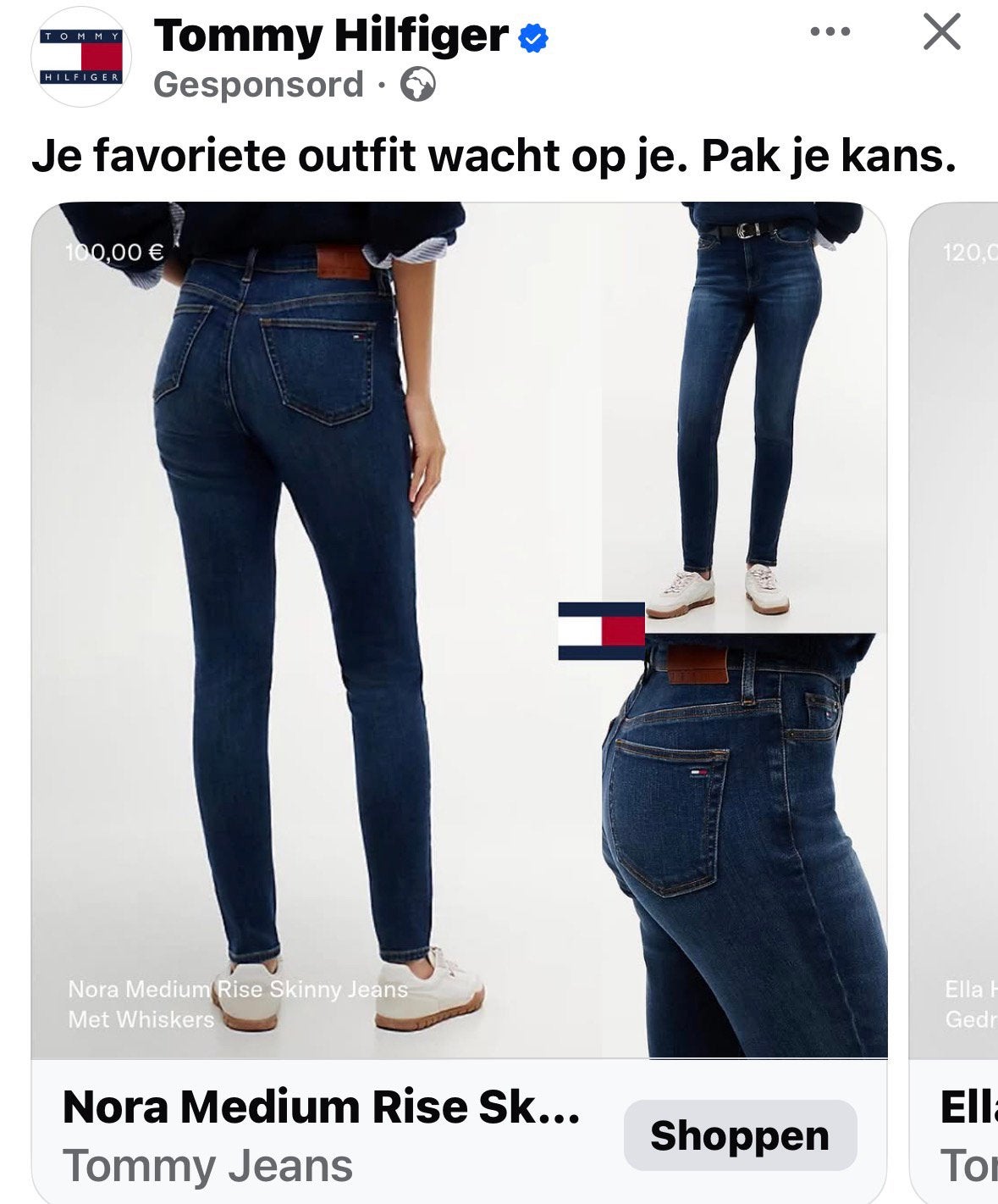 Tommy Hilfiger skinny jeans Nora,32/30,nieuw!!,donkerblauw, Kleding | Dames, Ophalen of Verzenden, Zo goed als nieuw, Blauw, W30 - W32 (confectie 38/40)