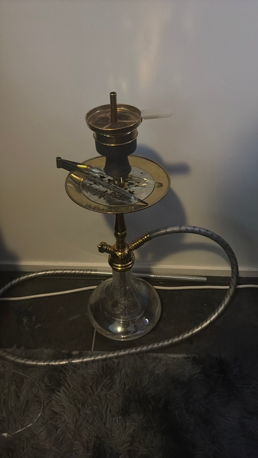 fully shisha set, Ophalen, Zo goed als nieuw, (Water)pijp