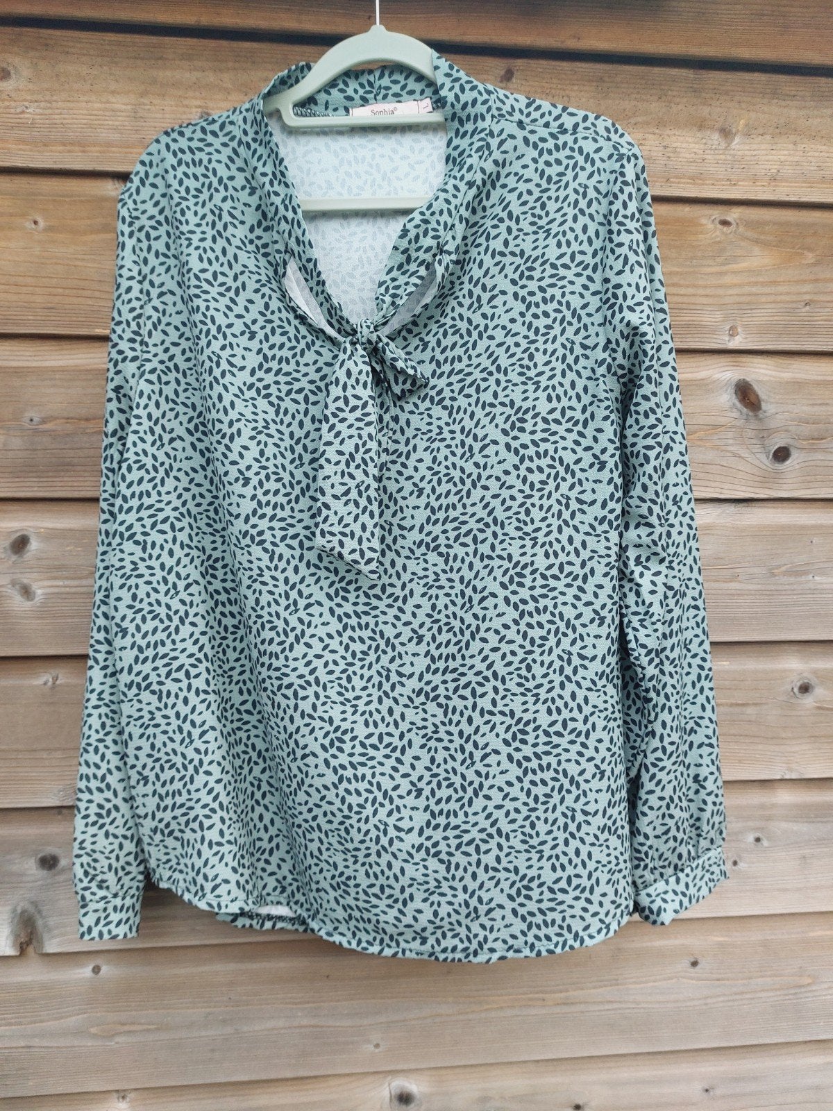 Groene blouse Sophia maat L/40 nieuw, Ophalen of Verzenden, Nieuw, Maat 38/40 (M), Groen