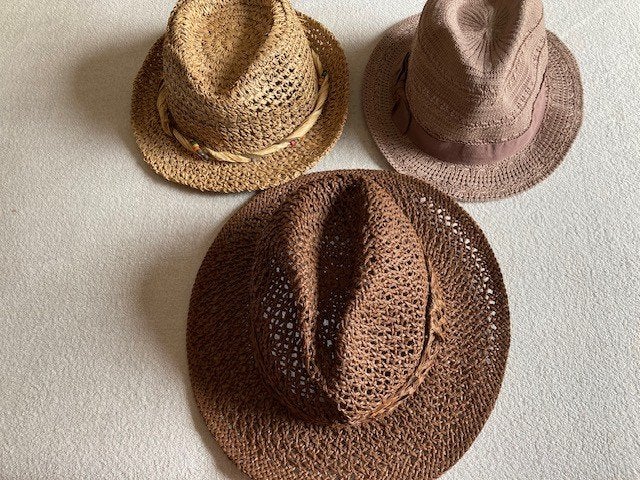 nette hoeden/zonnehoeden dames, Ophalen of Verzenden, Zo goed als nieuw, One size fits all, Hoed