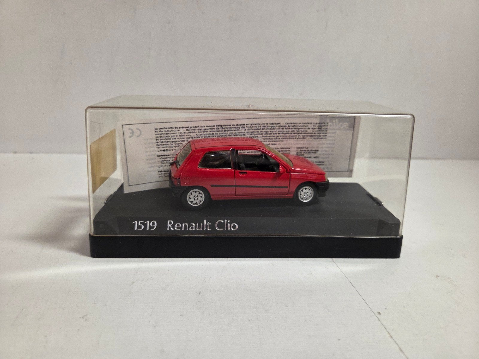 Solido Renault Clio 1:43, Hobby en Vrije tijd, Modelauto's | 1:43, Auto, Ophalen of Verzenden, Zo goed als nieuw, .