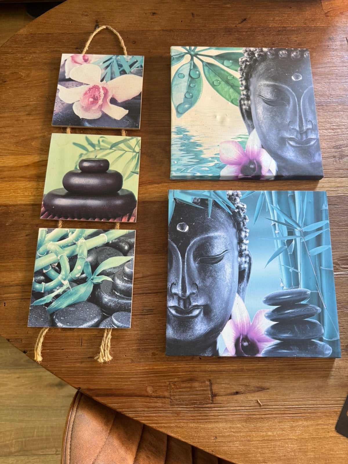 Buddha schilderijen, Huis en Inrichting, Ophalen of Verzenden, Gebruikt