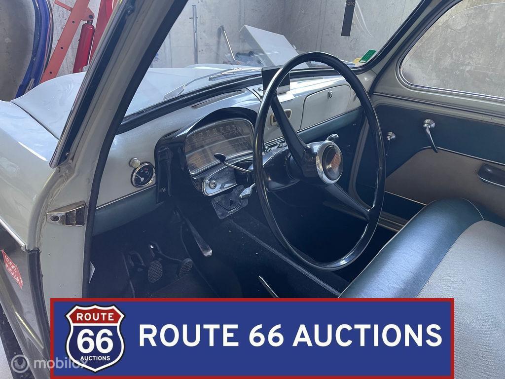 Fiat 1100 TV | 1957 | Route 66 Auctions, Overige carrosserieën, Zwart, Bedrijf, Handgeschakeld
