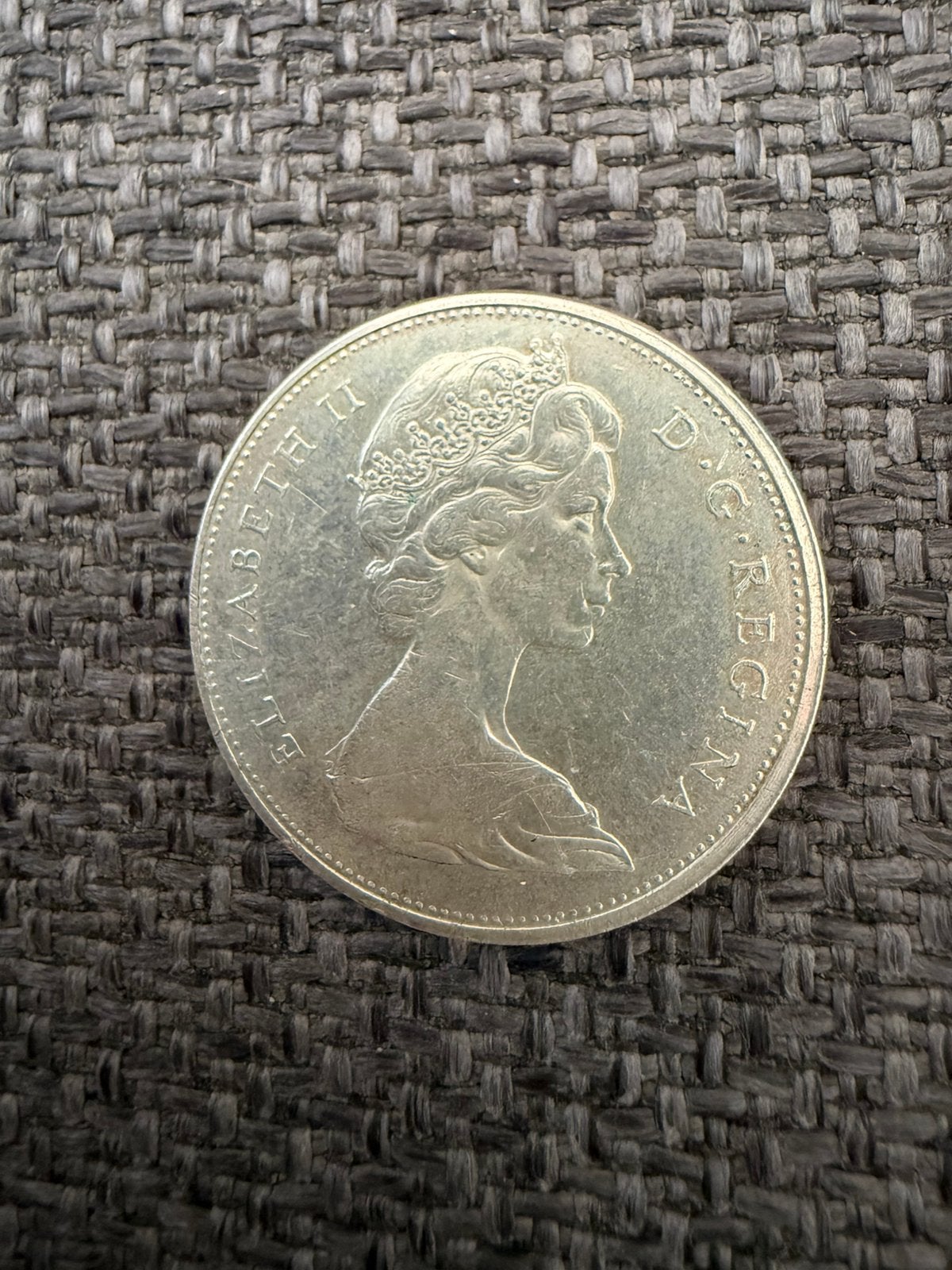 Canada dollar 1965 zilver, Ophalen of Verzenden, Noord-Amerika, Losse munt, Zilver