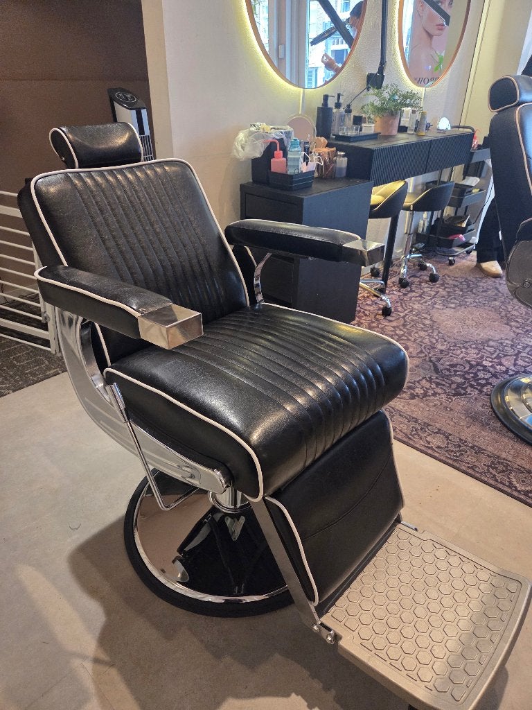 barberstoel, Ophalen, Zwart, Nieuw, Barbier