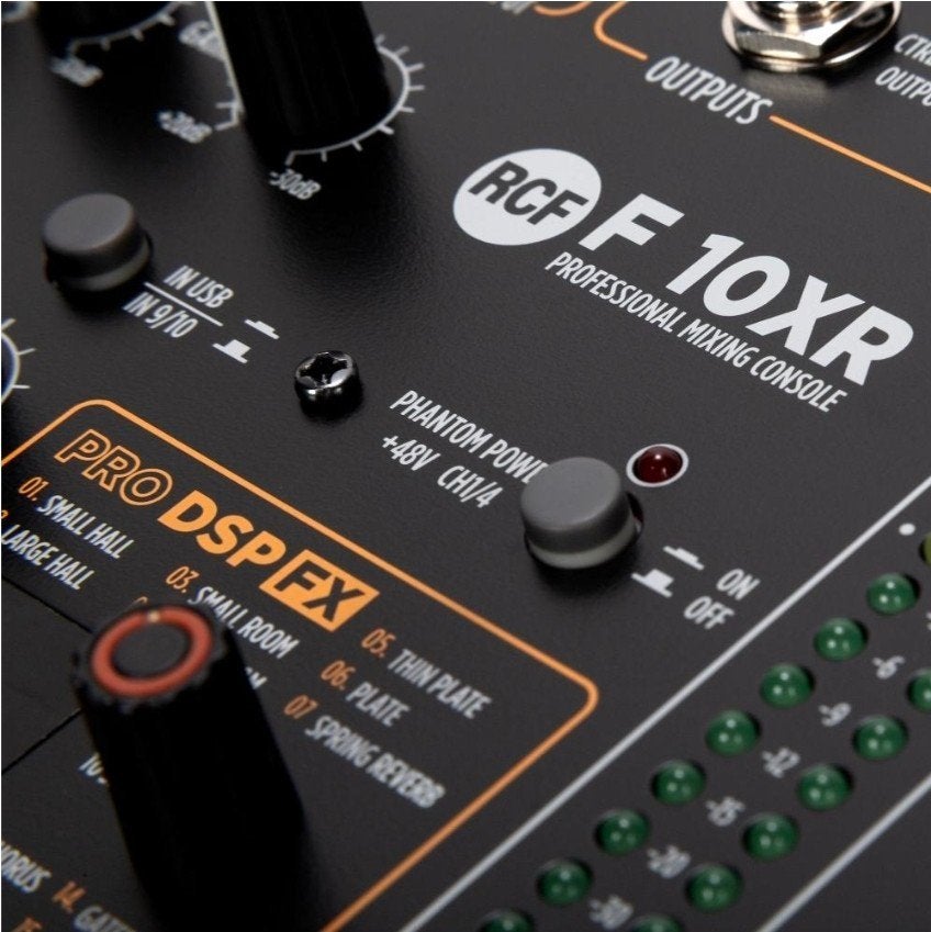 RCF F 10XR 10 kanaals mengpaneel (professioneel), Ophalen, Zo goed als nieuw