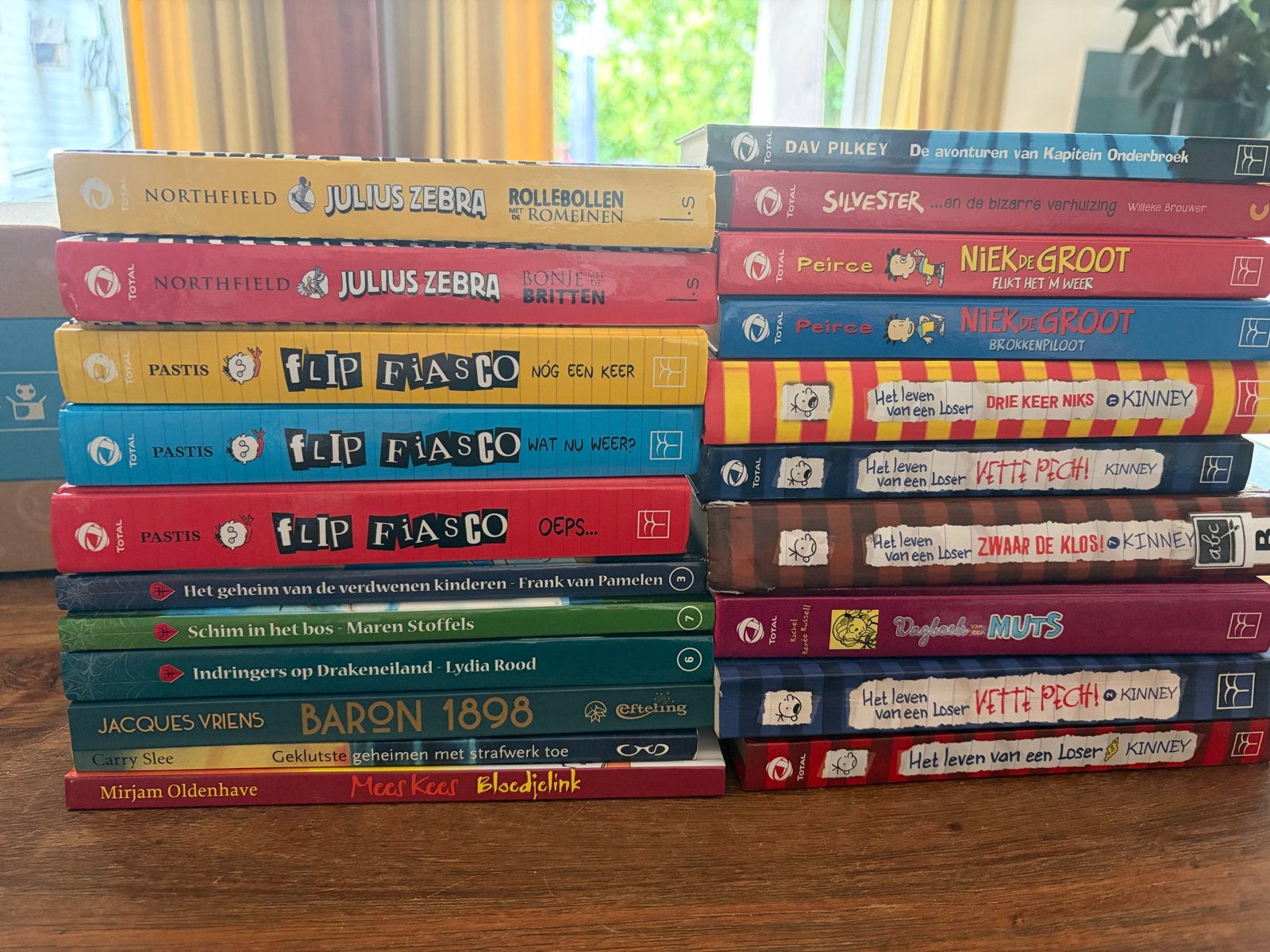 kinderboeken: Niek de Groot, Flip Fiasco, etc, Ophalen, Gelezen, Fictie algemeen