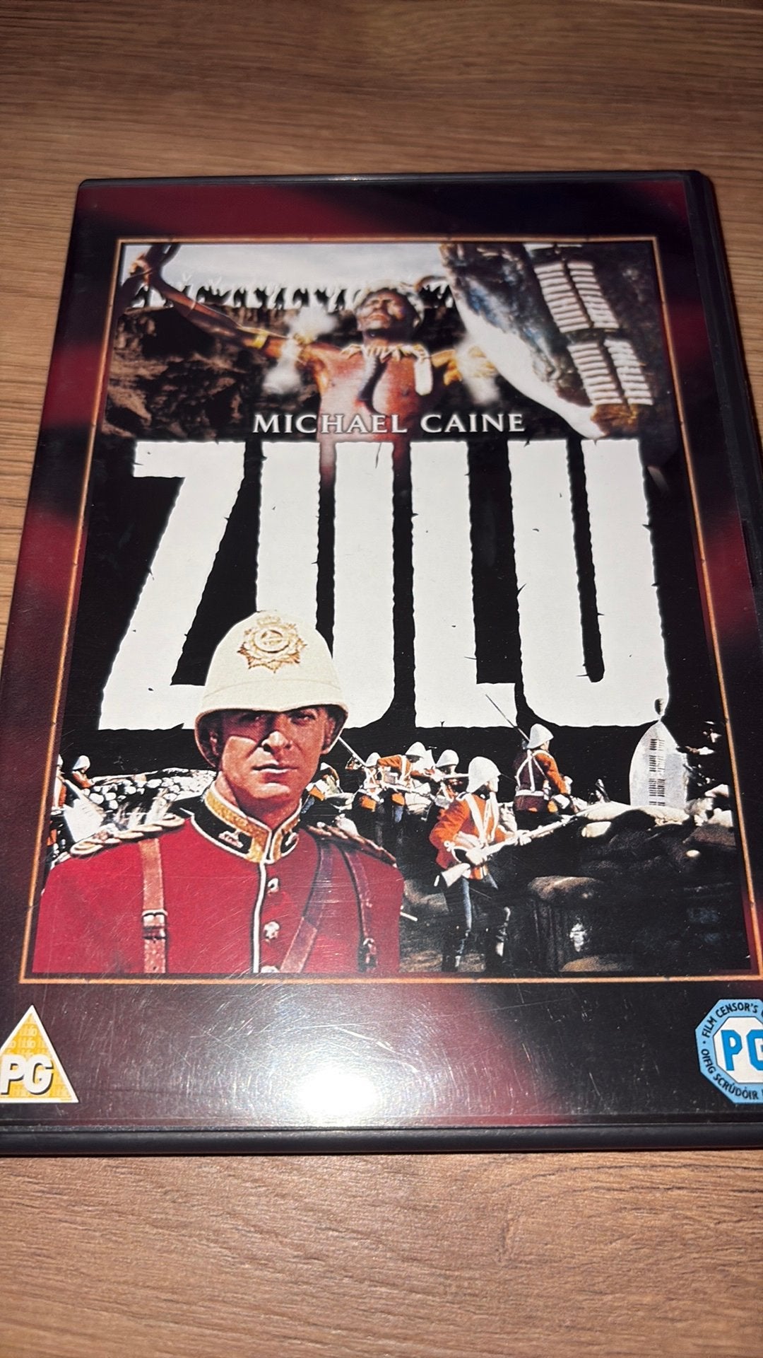 Zulu met Michael Caine., Vanaf 16 jaar, Ophalen of Verzenden, Zo goed als nieuw, Actie en Avontuur