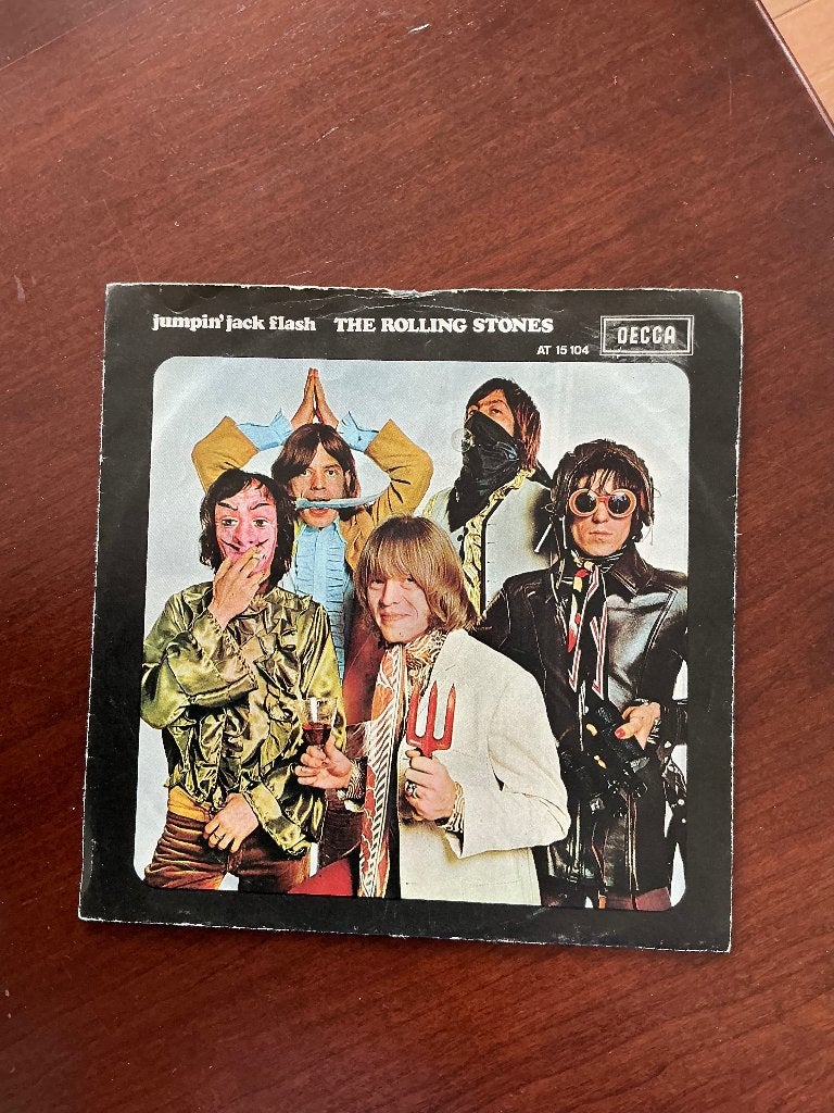 Rolling Stones - Jumpin’ Jack Flash/ Child of the moon, Ophalen of Verzenden, Zo goed als nieuw, Pop