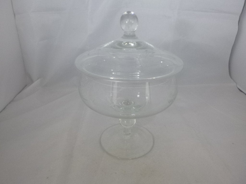twee glazen vintage bonbonschalen, Ophalen of Verzenden, Overige typen