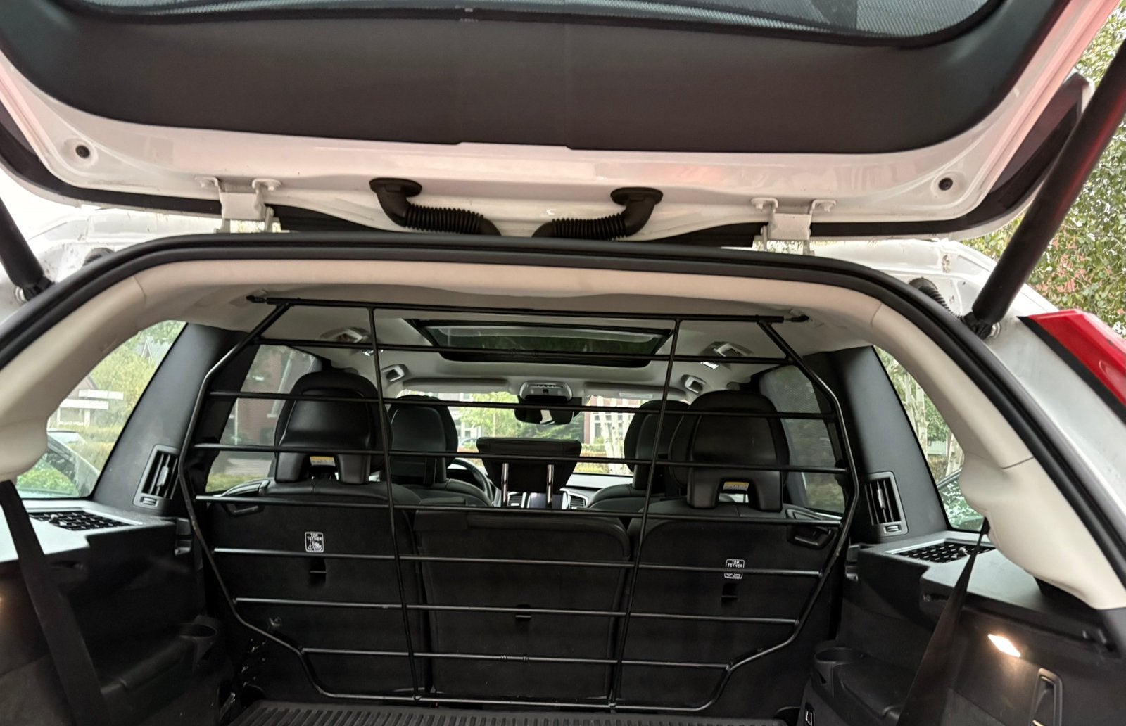 XC90 stalen hondenrek, Ophalen, Zo goed als nieuw