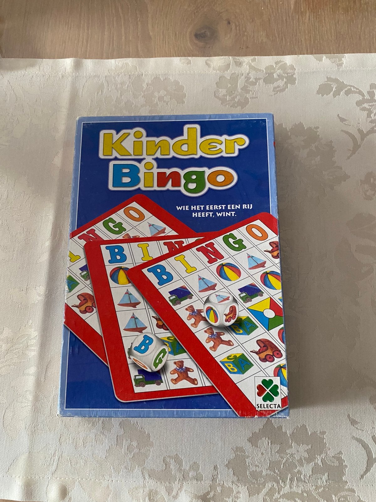 Kinder bingo, Drie of vier spelers, Ophalen, Gebruikt
