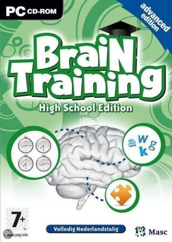PC CD-ROM Brian Training - high school edition, Ophalen, Puzzel en Educatief, 1 speler, Zo goed als nieuw