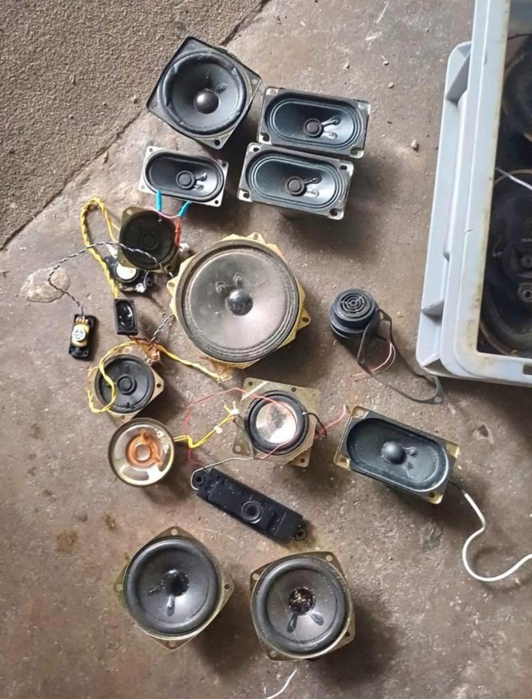 Diverse speakers voor DIY projecten, Bluetooth speaker, etc., Ophalen