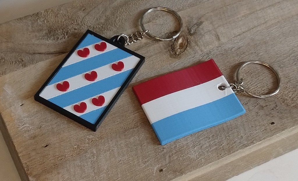 Friese & 3D Nederlandse Vlag!, Ophalen of Verzenden, Nieuw