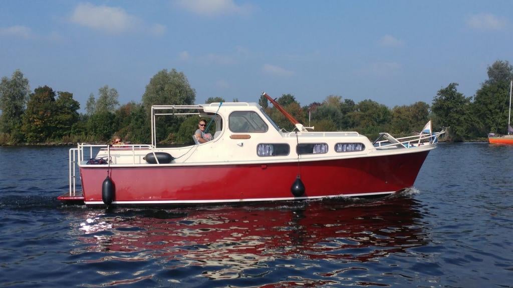 Kaagkruiser van C.a. 1960 - Staal - Uniek schip!, Ophalen of Verzenden, Staal, Walstroom