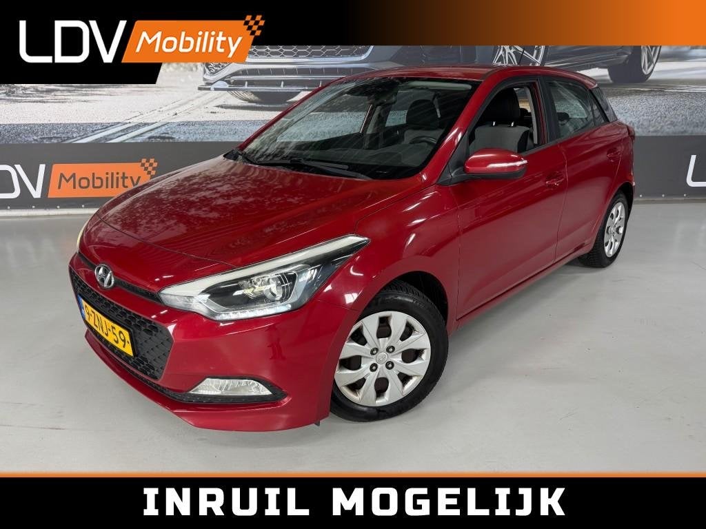 Hyundai I20 1.2 HP I-MOTION COMFOFT / Trekhaak / APK t/m 28-, Auto's, Euro 6, 4 cilinders, Origineel Nederlands, Bedrijf