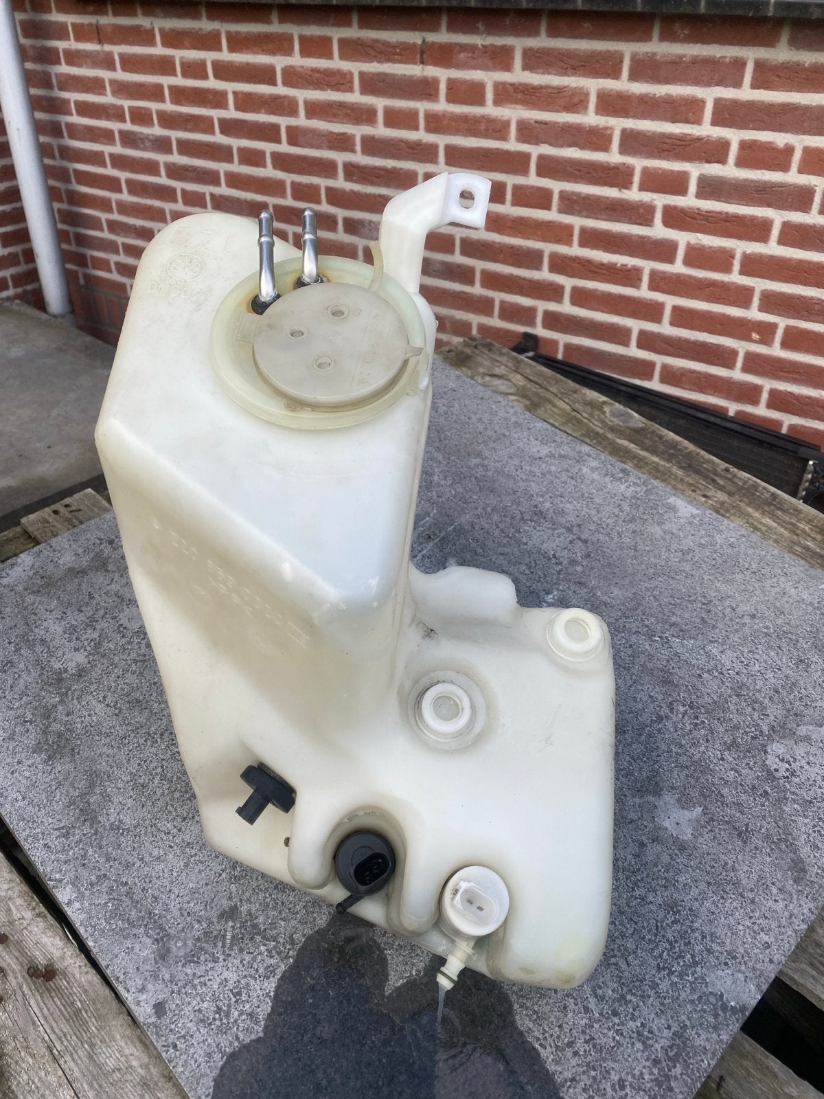 Ruitensproeier reservoir met pomp Mercedes S-Klasse, Ophalen, Gebruikt, Mercedes-Benz